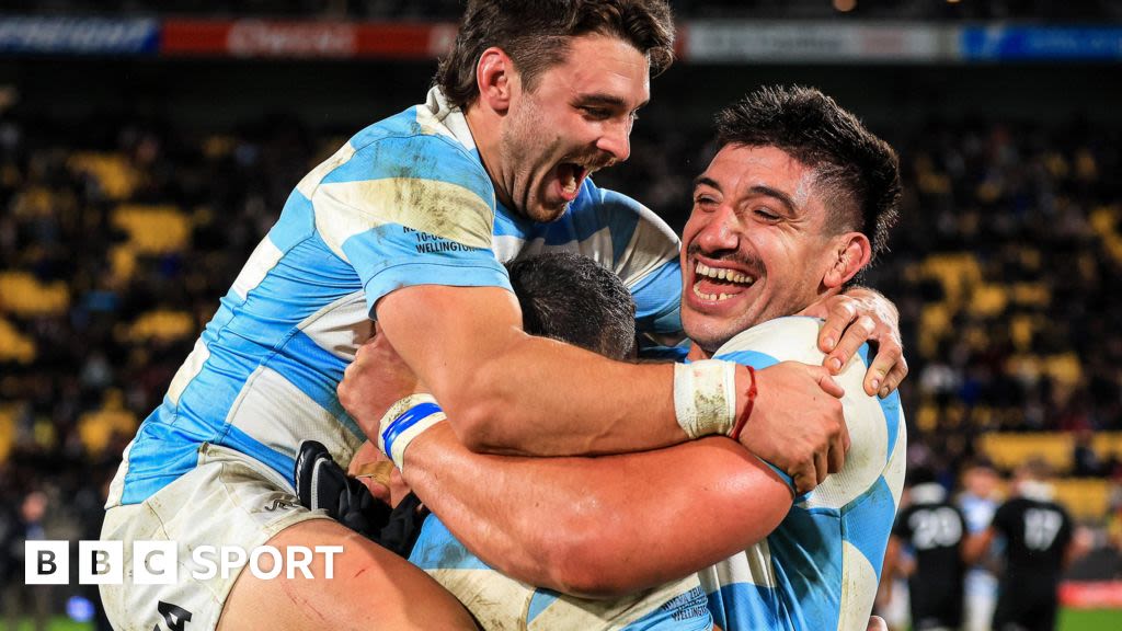 Rugby Championship: Argentina stun New Zealand in Wellington