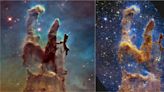 Las deslumbrantes imágenes de los "Pilares de la creación" captadas por el James Webb