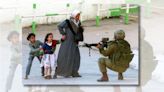 Fact Check: Pic Allegedly Showing Armed Israeli Soldier Confronting Palestinian Family Is 20+ Years Old