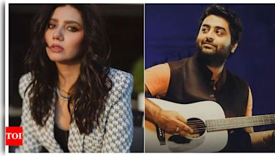 Arijit Singh apologises to Mahira Khan after overlooking her at a concert: 'I couldn’t recognise her...' | - Times of India