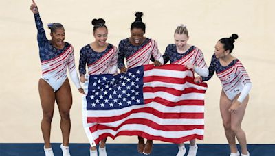 Simone Biles leads Team USA gymnastics to gold at 2024 Paris Olympics