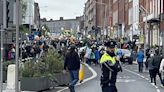 Anti-immigration protest takes place in Dublin city