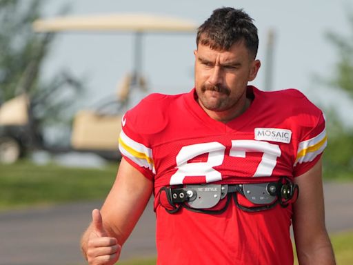 Taylor Swift had big influence in Travis Kelce's hairstyle, according to Patrick Mahomes