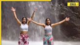 Viral video: Desi girls' steamy dance to 'Koi Ladki Hai' under waterfall raises temperature on internet