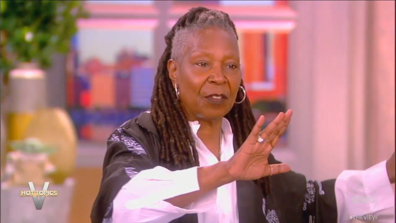 Whoopi Goldberg Accuses the Media of a False ‘Narrative that People are Pushing Against’ On Campus Protests