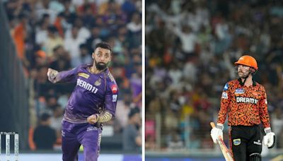 ...Purple Cap Update After Qualifier 1, KKR vs SRH: Varun Chakravarthy 1st Spinner to Hit 20 Wickets This Season; Travis...