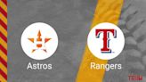 How to Pick the Astros vs. Rangers Game with Odds, Betting Line and Stats – April 14