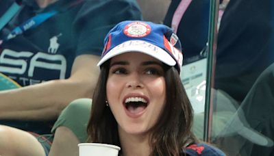 Kendall Jenner’s Olympics Fan Look Is Suitably Sporty