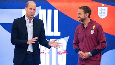 Prince William Pens Message as 'England Fan' as Soccer Manager Resigns After Euro Final Loss