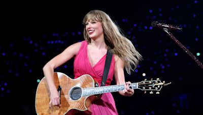 Taylor Swift Excitedly Wishes Fans ‘Happy Pride Month’ at Eras Tour Show in Lyon: Watch