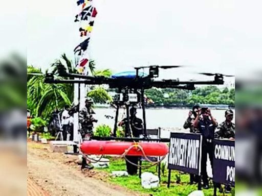 Sudarshan Chakra Corps conducts flood relief drill | Bhopal News - Times of India