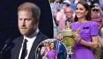 Prince Harry congratulated Kate Middleton on Wimbledon appearance, happy ‘to see her out’: report