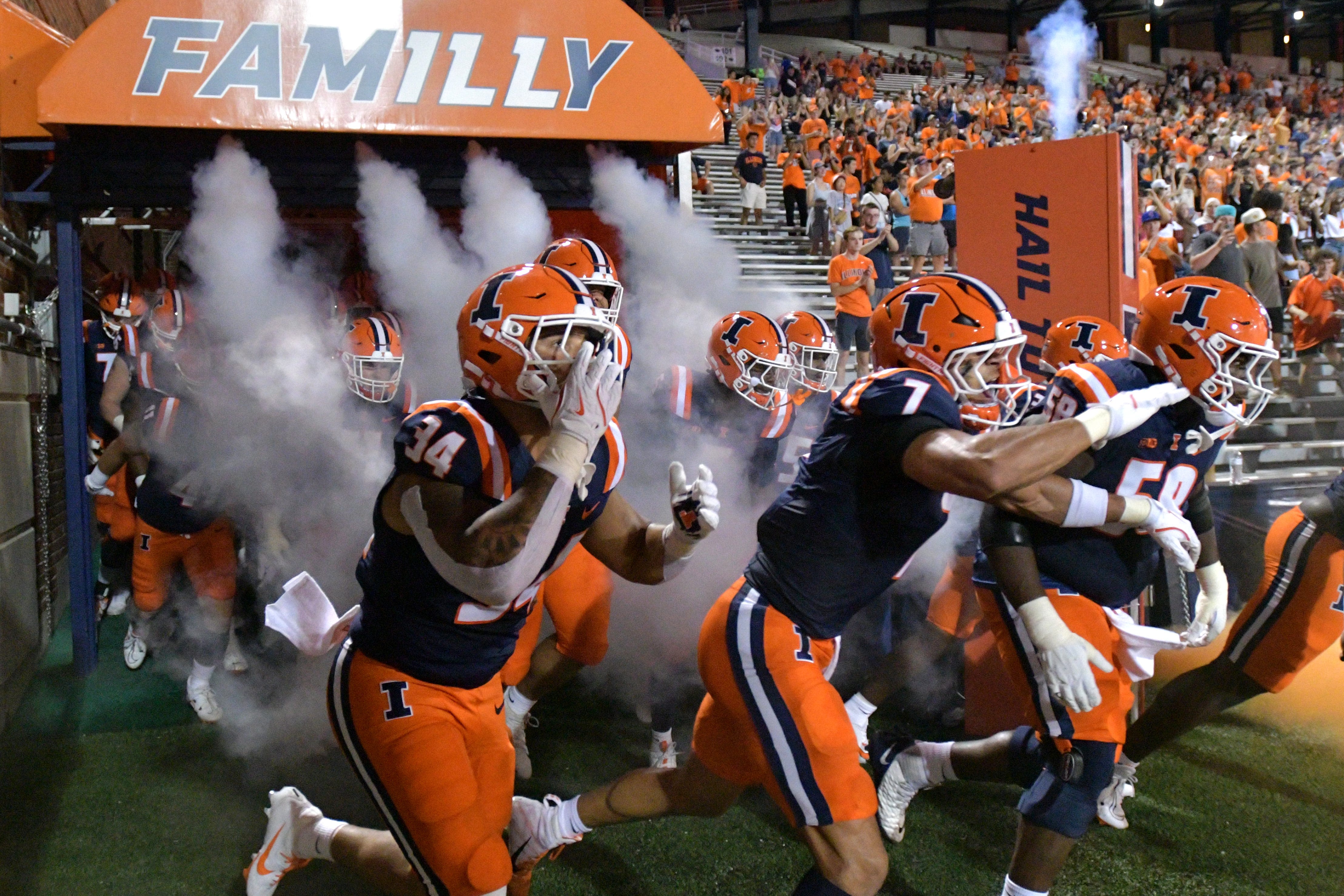 What channel is Illinois vs Kansas game on today? How to watch, stream Week 2 game