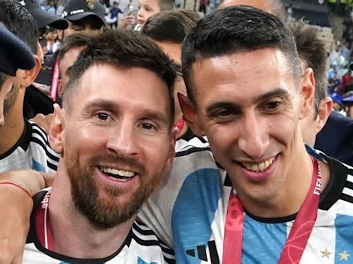 La FIFA publicó el récord que solo Messi y Di María tienen en la Selección Argentina