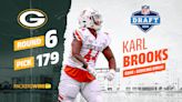 Packers select Bowling Green DL Karl Brooks at No. 179 overall in sixth round of 2023 draft