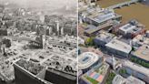Wartime Britain then and now: New aerial WWII images revealed to public