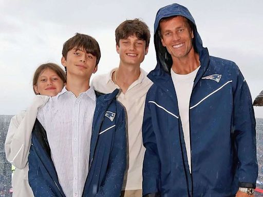 Tom Brady Shares Sweet New Photos with Sons Jack and Benjamin That Make His 'Heart Sing'