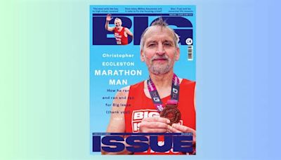 Inside the Big Issue: Christopher Eccleston's marathon feat