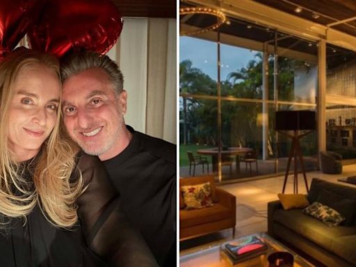 Luciano Huck e Angélica vivem em mansão de 16 quartos no Rio; veja fotos!