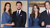 Crown Prince Hussein of Jordan's Fiancee Rajwa Al-Saif Channeled Kate Middleton In Their Engagement Photo