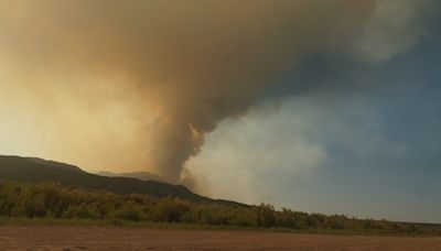 Silver King Fire nears 17K acres, high winds prompt red flag warning in the area