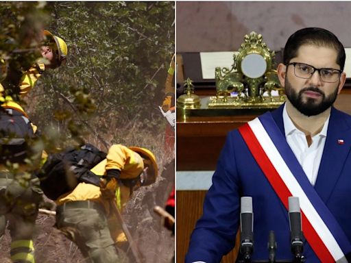 “No estoy conforme”: Gabriel Boric se refirió a los avances de reconstrucción tras incendios