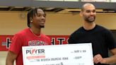 Heights basketball stars TJ Williams and Perry Ellis unite over charitable donation