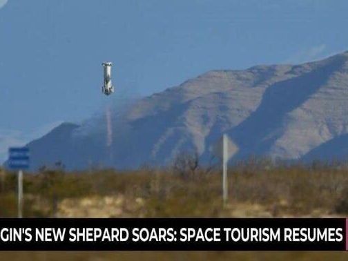 Blue Origin's New Shepard Returns to Space with Historic Flight