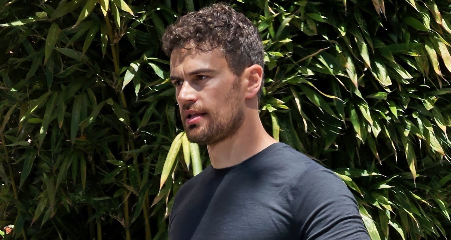Theo James Hits the Gym for Morning Workout in Venice Beach