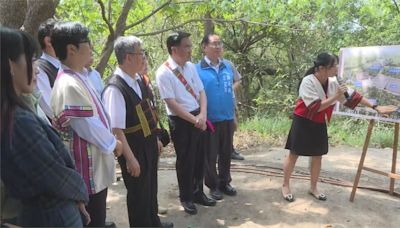 陳建仁視察國立原博館預定地 陳菊:期待早日完工