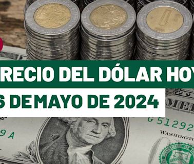 ¡Peso se repliega tras tocar mejor nivel! Precio del dólar hoy 16 de mayo de 2024