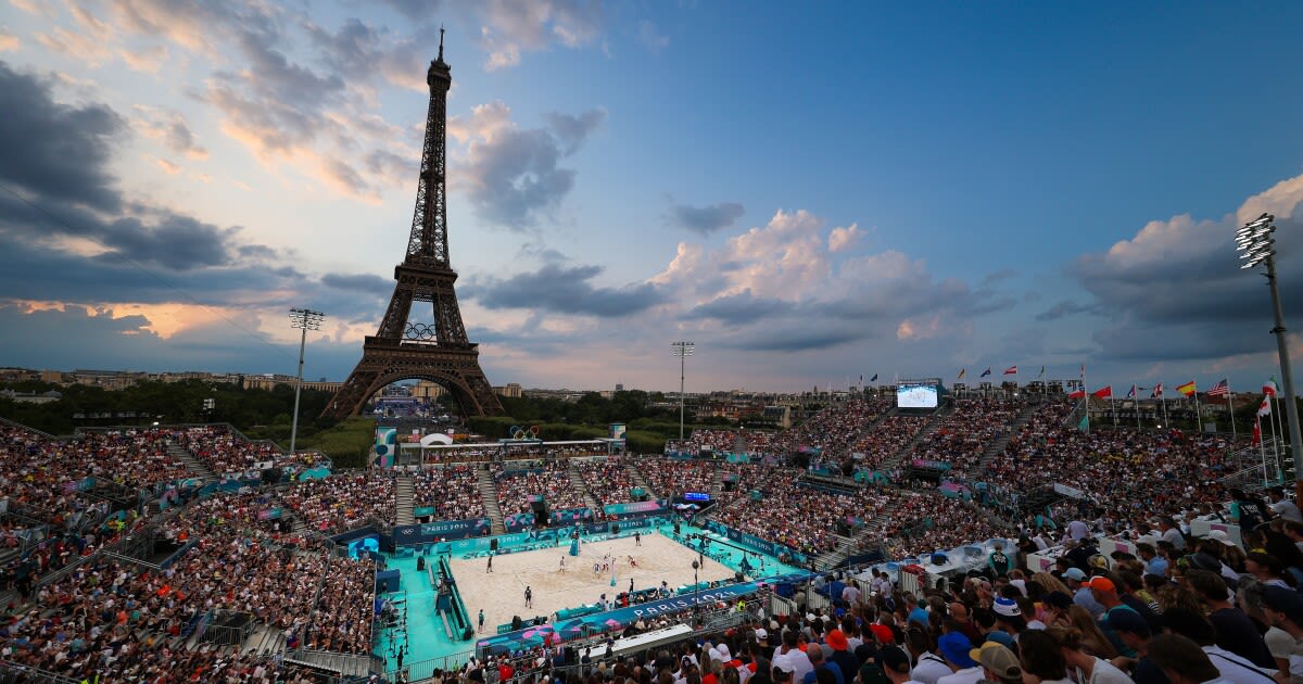 How the beach volleyball venue became one of the Paris Olympics’ hottest tickets