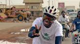 Ghanaian cyclist James Kumbeni's 815km ride for clean air