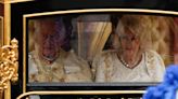 King Charles and Camilla Arrive at Coronation Ceremony in Diamond Jubilee Coach