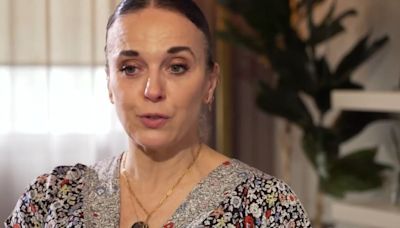 Amanda Abbington admits she fears taking public transport