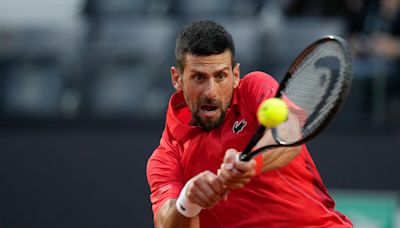 Djokovic necesita atención médica tras recibir un golpe con una botella en el Abierto de Italia