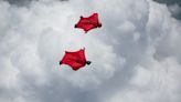 A wingsuit flyer was decapitated when he jumped out of a plane and got struck by its wing