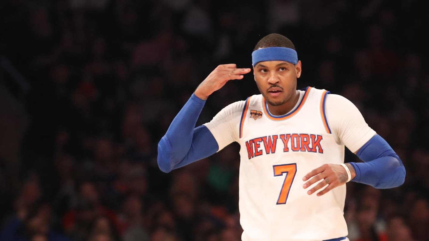 Huge News About NBA Legend Carmelo Anthony