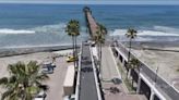 Tour of Oceanside Pier with Mayor Sanchez as the pier is set to reopen