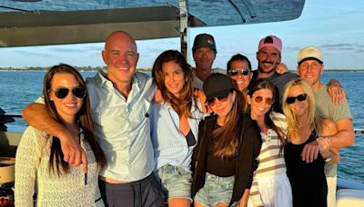 Victoria Beckham and Cindy Crawford Twin in Denim Short-Shorts While Celebrating Her 50th Birthday on a Yacht