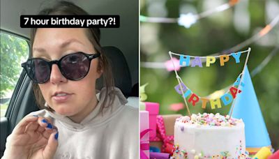 Mom Defends Viral Reaction to Dropping 7-Year-Old Daughter Off at 7-Hour Birthday Party (Exclusive)