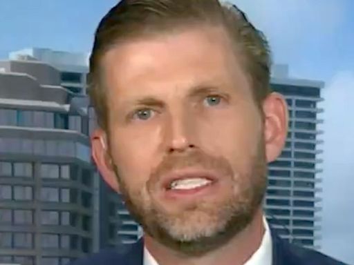 Eric Trump Gets Rude Awakening After Brazen Claim About Dad's 'Stamina'