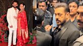 ...Sonakshi Sinha-Zaheer Iqbals Grand Wedding Reception, Salman Khan, Rekha, Kajol And Others Make Starry Entry - Watch...