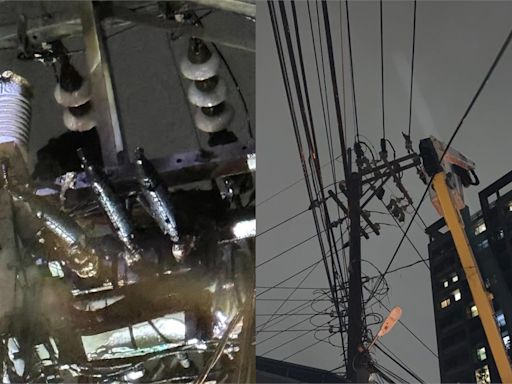 板橋、桃園、新竹昨晚接連停電 台電冒雨搶修、加速復電