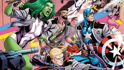 Captain America has assembled his own team of Avengers - including Night-Thrasher, Photon, She-Hulk and a Power Pack kid all grown up