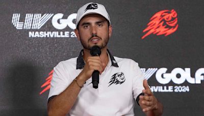 Abraham Ancer opens with 64 for LIV Golf lead with U.S. Open champ Bryson DeChambeau 3 back