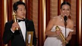 Ali Wong and Steven Yeun make Golden Globes history with ‘Beef’ win