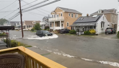 Videos show extent of flooding across Jersey Shore after torrential rain Sunday morning