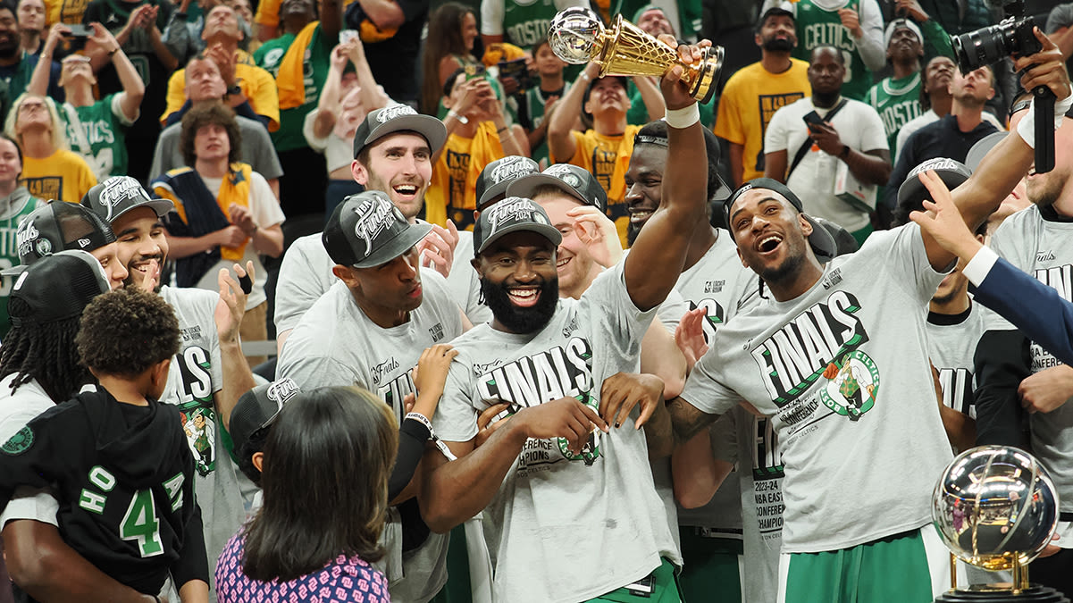 Jaylen Brown named East Finals MVP after stellar series vs. Pacers