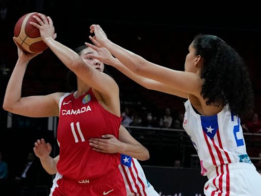 Canadian women's basketball team eyeing Olympic podium